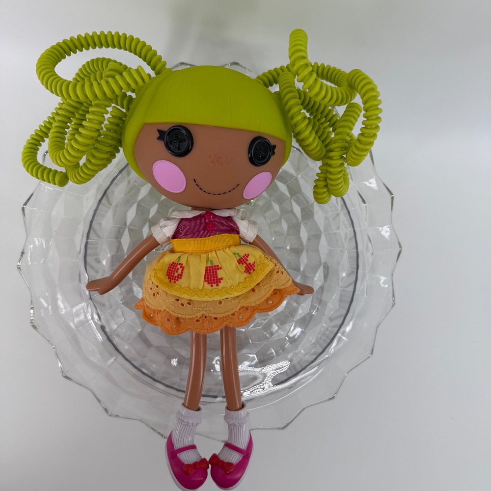 Lalaloopsy Doll Curly Curls Berry Sweet Strawberry Print Dress‎ Toy